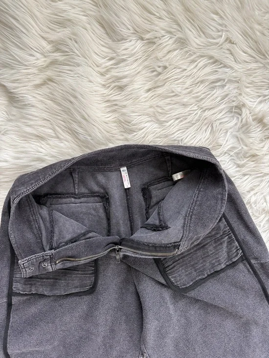 FP Movement "Timko Pants" Wide Leg Black Pants Size L - Picture 11 of 16